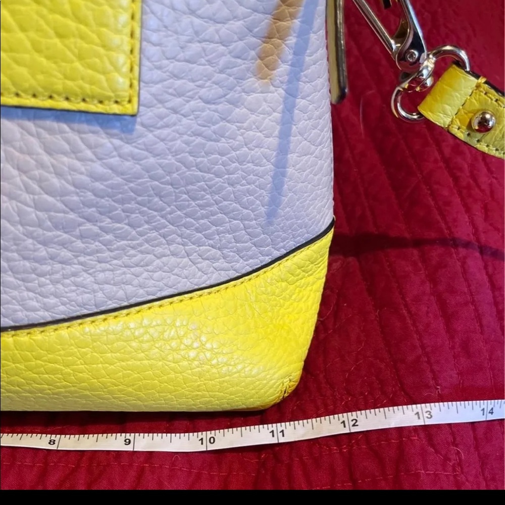 Kate Spade Two-Tone Leather Satchel/purse - Picture 9 of 9